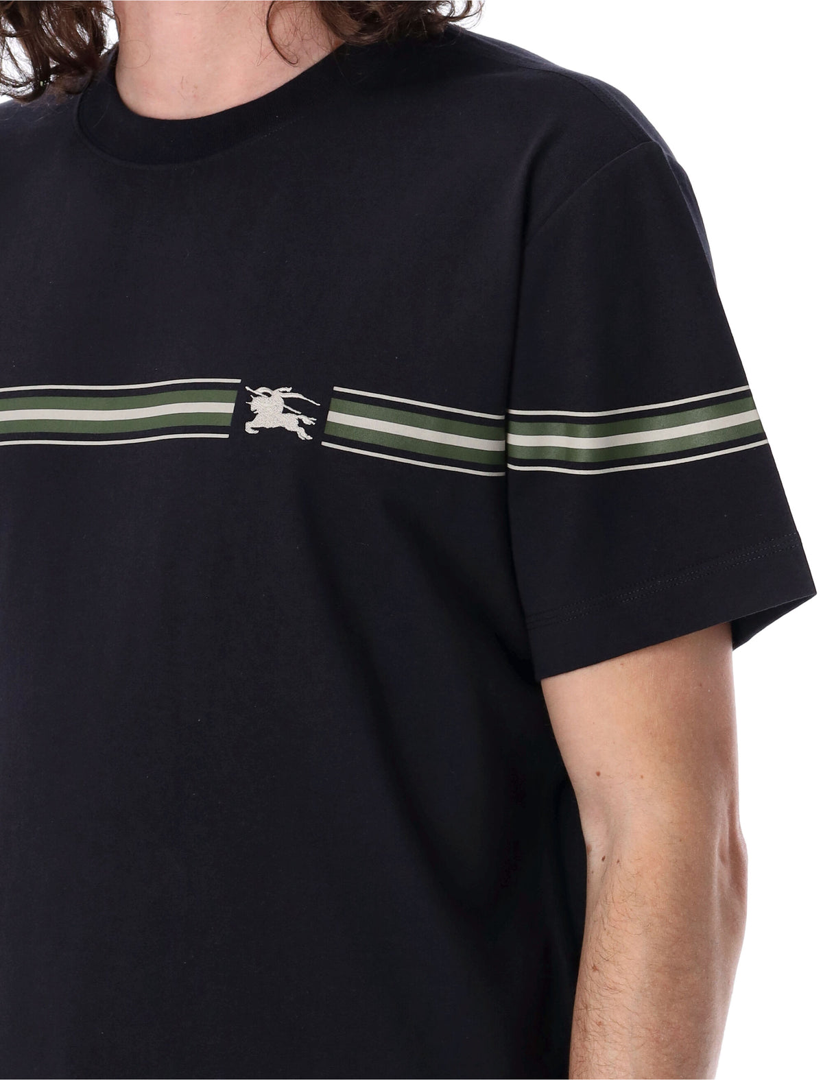 Burberry バーバリーTシャツとポロスブルー - Image 4