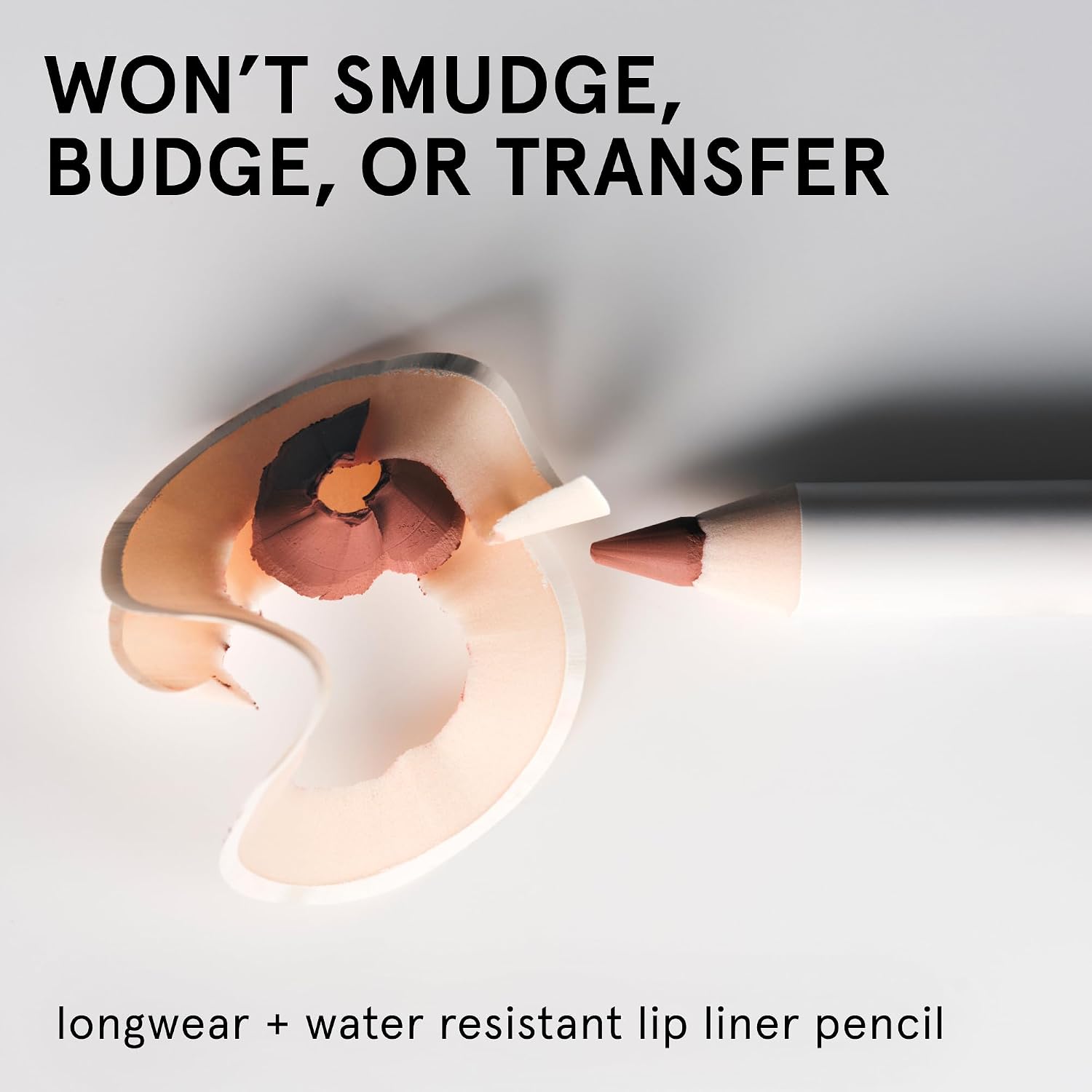 Glossier Lip Line, Bit - Mauve Lip Liner Pencil, Long Lasting Water-Resistant Smudge-Resistant Transfer-Resistant Medium Coverage Definer with Jojoba Oil, Natural Shape and Tones for Sensitive Skin