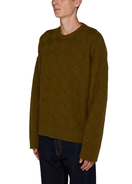 BOTTEGA VENETA ウール　プルオーバー　イントレチャートモチーフ - Image 4
