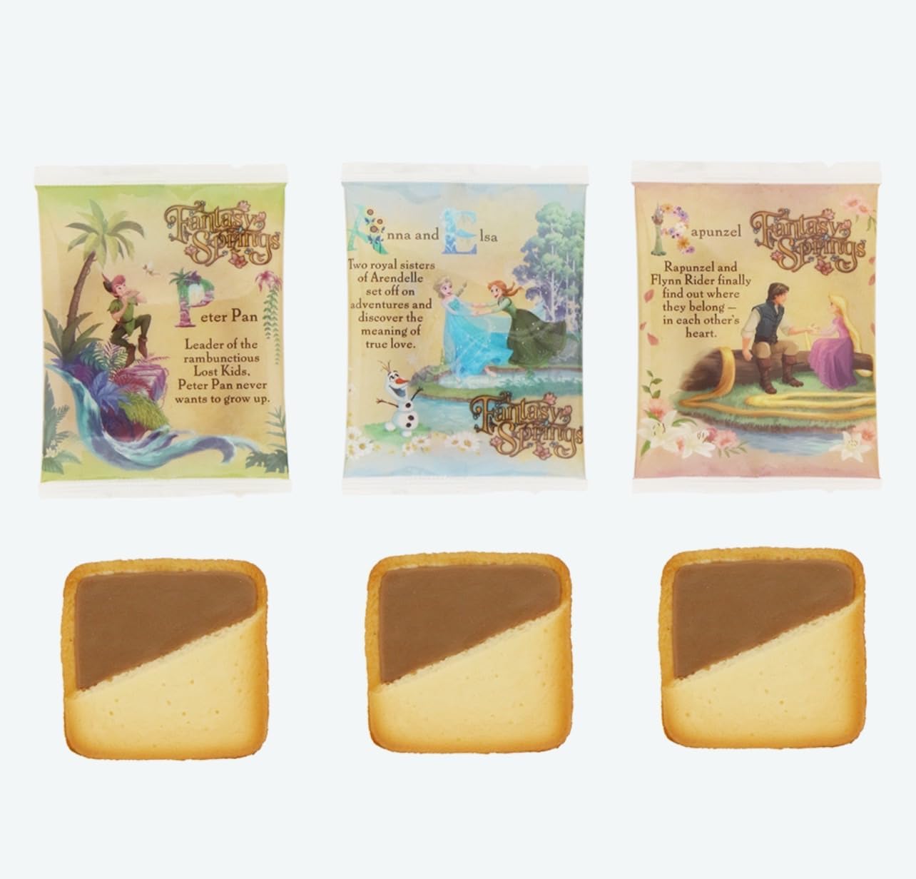 [Tokyo DisneySea Exclusive] Assorted Cookies, Fantasy Springs, "Dreaming of Fantasy Springs", Delicates, Souvenirs, Disney Goods, Gift (1 Piece)