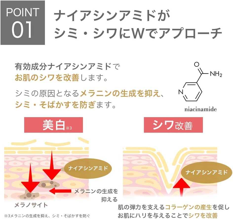 TIAS All-in-One Gel, Niacinamide Blended, 7.1 oz (200 g), Wrinkle Cure, Aging Care, Quasi-Drug