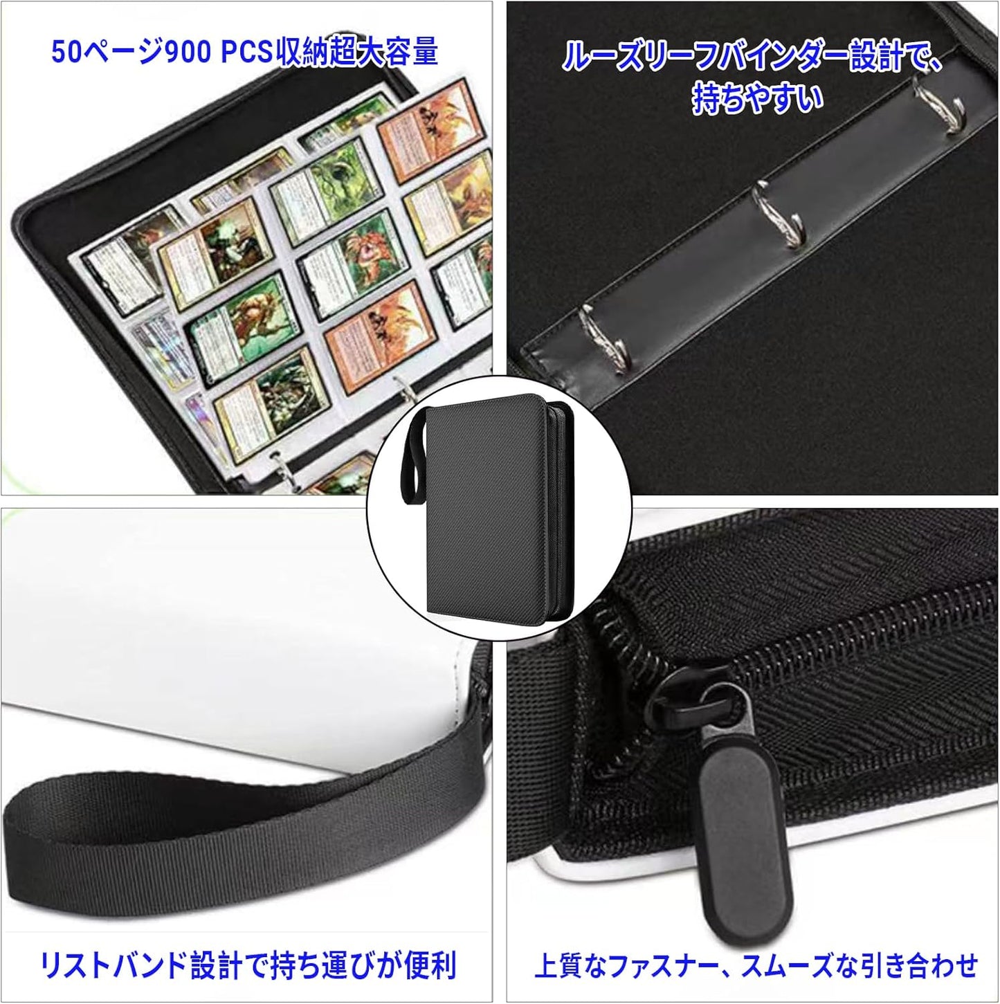 900 Pages 50 Page Card File Card Holder Trading Card Files Trading Card Holder Trading Card Holder Trading Card Binder Poker File 9 Pocket Binder Wafer Card File Ultra Pro Binder Card Binder Card File