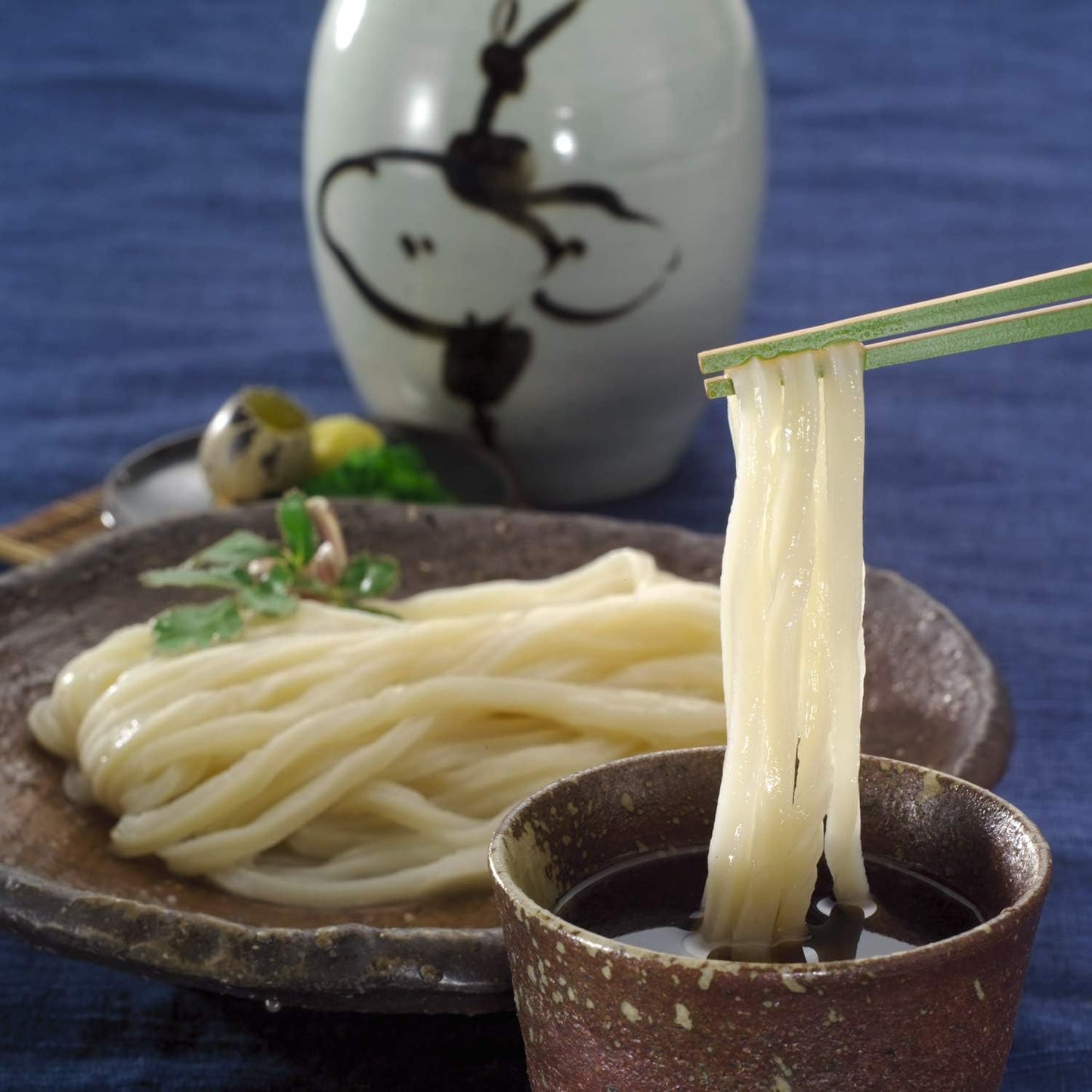 Kamejo-an Sanuki Udon Sanuki Noodles, Semi-Life Araki Udon Noodles, 8.5 oz (240 g) x 12 Bags, Value Set for 24 Servings