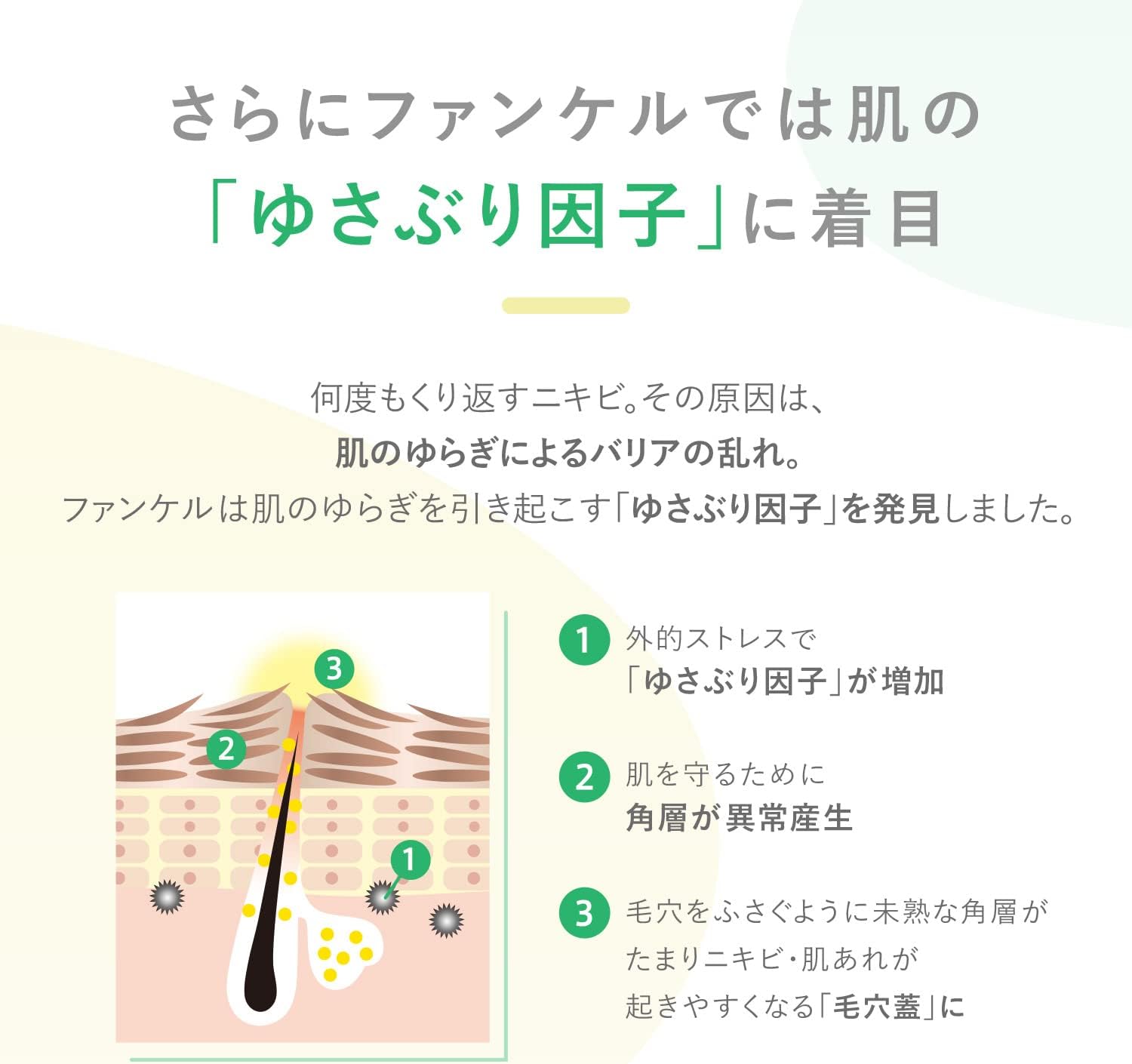 ファンケル (FANCL) (新) アクネケア 化粧液 1本 30ml (約30日分)＜医薬部外品＞ 化粧水 無添加 (ニキビ/肌荒れ/大人ニキビ)