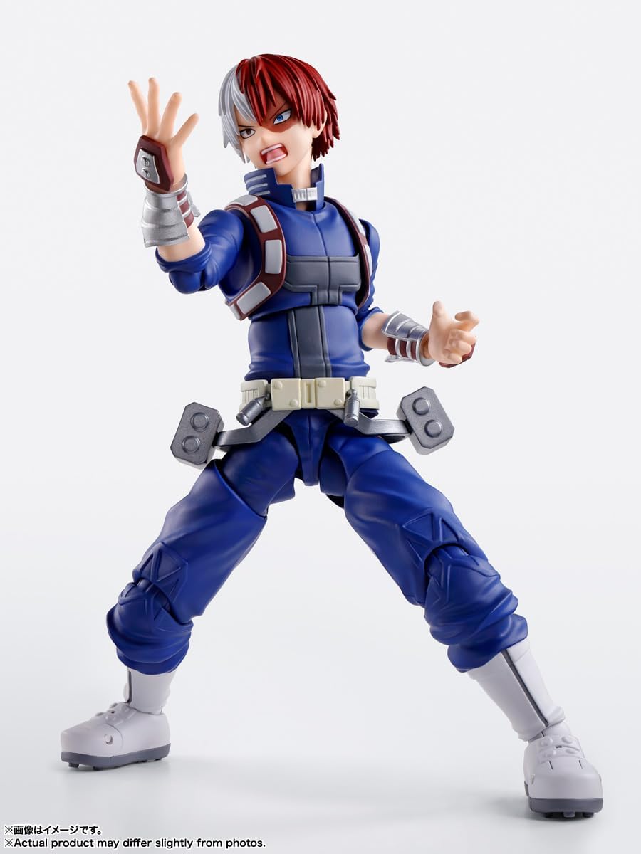 TAMASHII NATIONS S.H. Figuarts My Hero Academia Shoto Todoro, Approx. 5.9 inches (150 mm), PVC & ABS, Pre-painted Action Figure