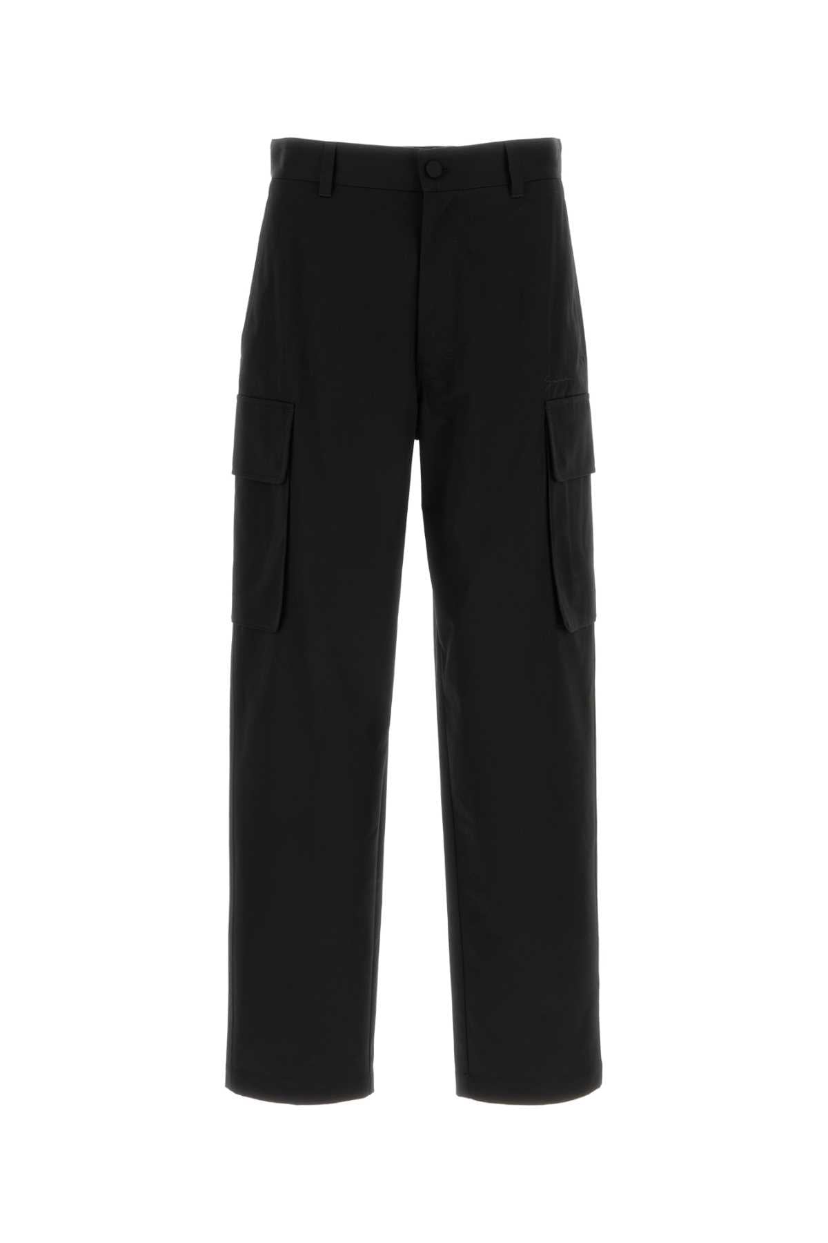 Givenchy Givenchy Black Cotton Cargo Pant - Image 4