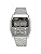 Casio A1100 Series Digital Wristwatch, Vintage Series, Reproduction Design, Unisex, Overseas Model, Silver A1100D-1, Retro