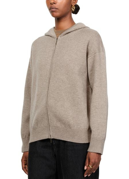 S MAX MARA Kurt zipped sweatshirt - Image 4