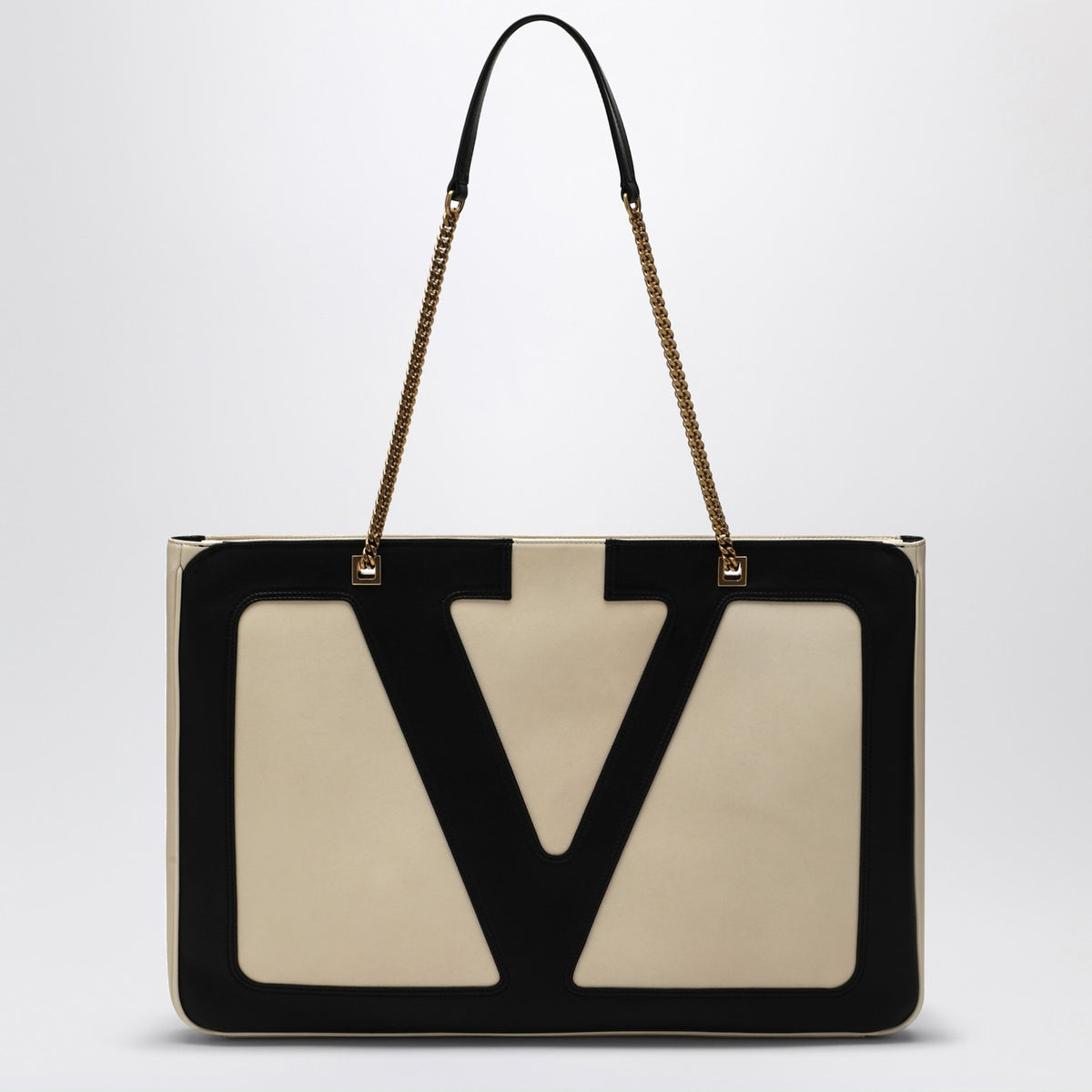 Valentino バターホワイト/ブラックのバレンティーノガラヴァニラージビバスーパースターバッグ - Image 4