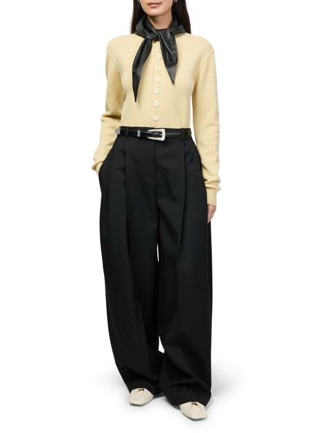 LEMAIRE Triangular leather scarf - Image 4