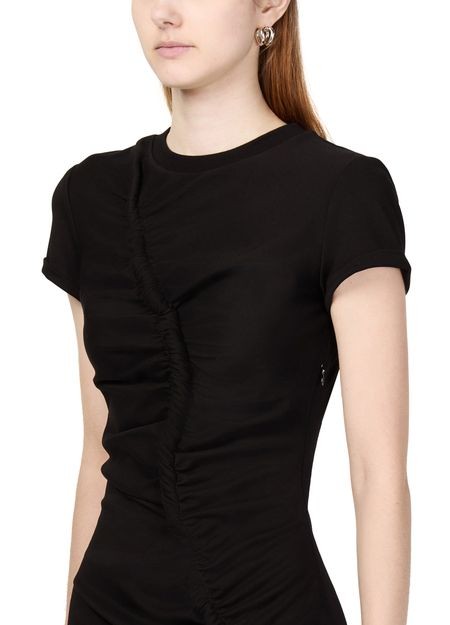 MCQUEEN Cotton mini dress - Image 4