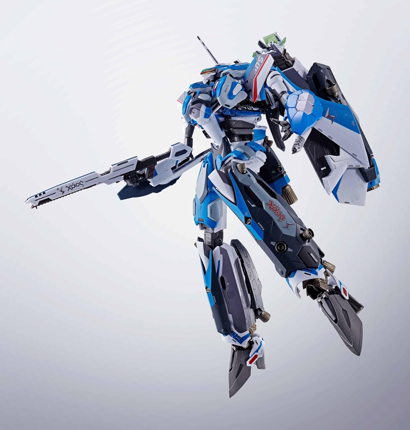TAMASHII NATIONS DX Chogokin Macross Delta (Delta) VF-31J Super Siegfried (Hayate Inmerman Machine) Revival Ver. Approx. 10.2 inches (260 mm) PVC & ABS & Diecast Painted Action Figure