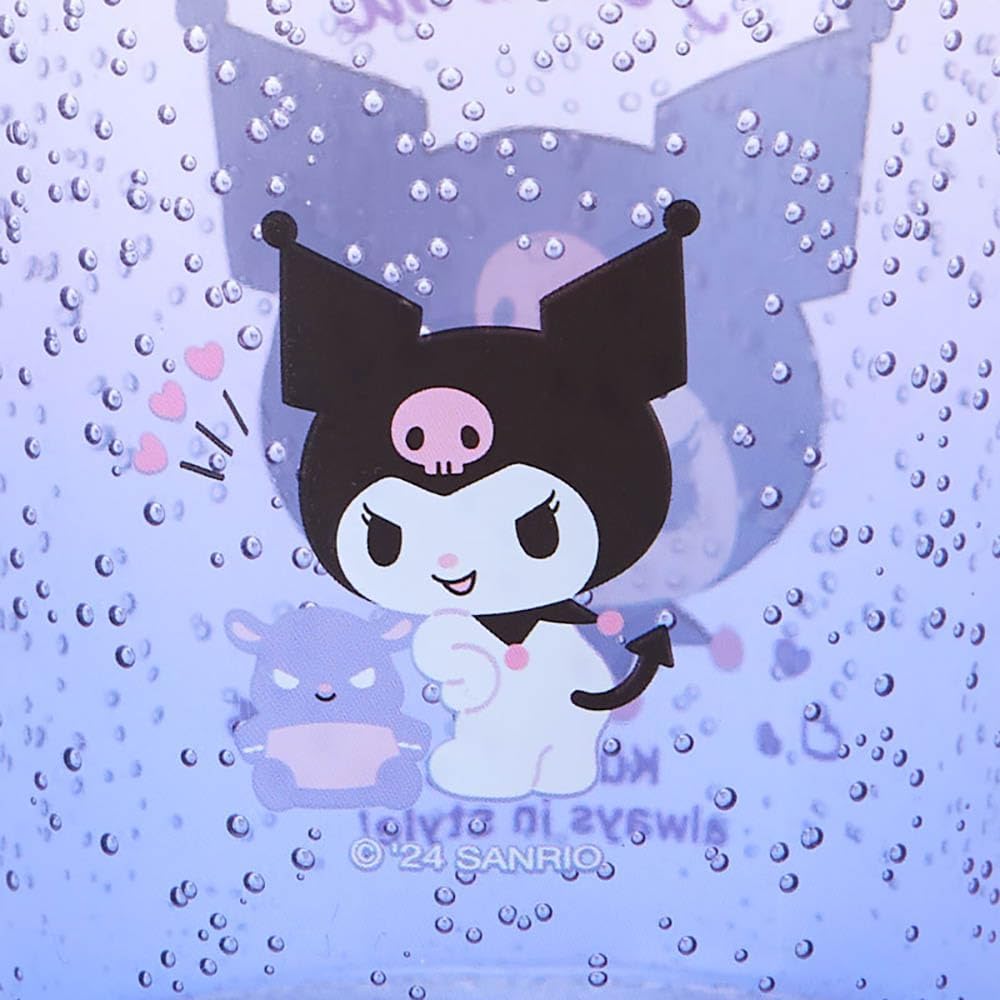 Sanrio 400921 Clear Tumbler, Chrome, Capacity: 10.1 fl oz (300 ml)