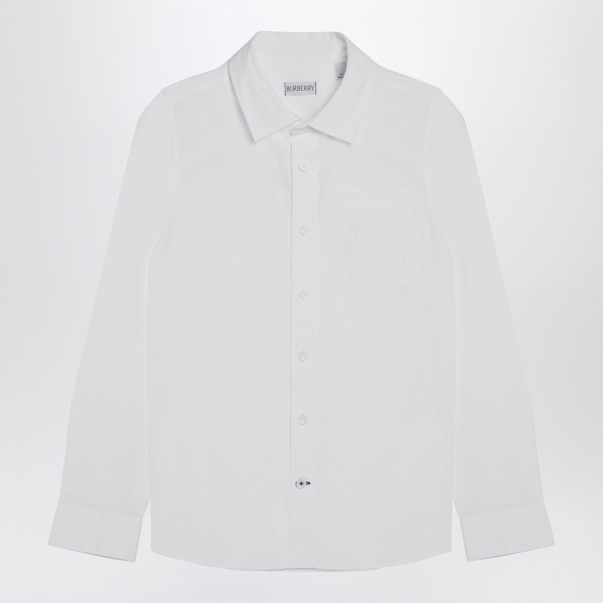 Burberry バーバリーホワイトコットンシャツ - Image 4