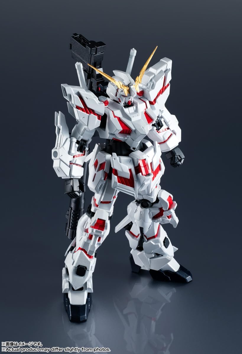 TAMASHII NATIONS Gundam UNIVERSE Mobile Suit Gundam UC RX-0 UNICORN GUNDAM RENEWAL Approx. 6.3 inches (160 mm), PVC & ABS, Pre-painted Action Figure