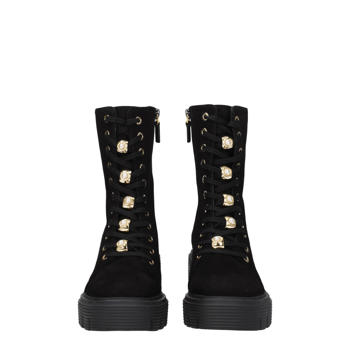 Stuart スチュアートワイツマンブーツソーホーパールウーマンスエードブラック - Image 4