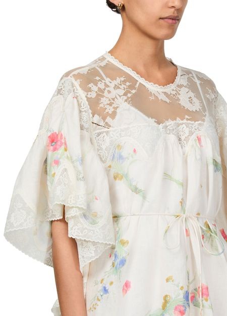 ZIMMERMANN Lucky lace trim mini dress - Image 4
