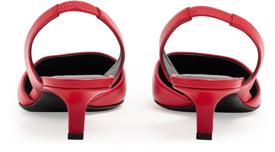 LOULOU STUDIO Akila キトゥンヒール スリングバック - Image 4