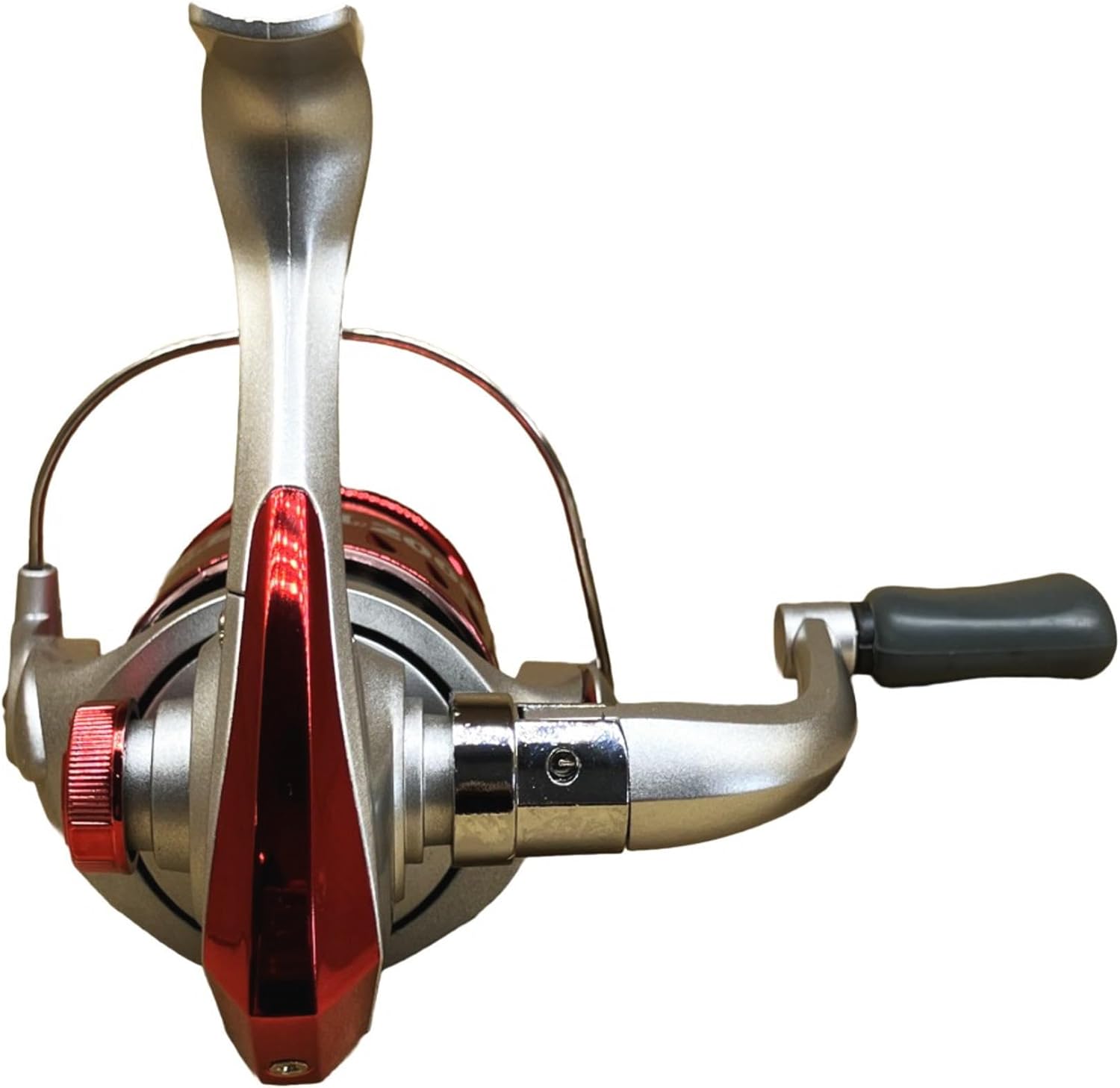 Riseway 2000 Basic Spin Reel with Thread No. 3 - 120 m, Red