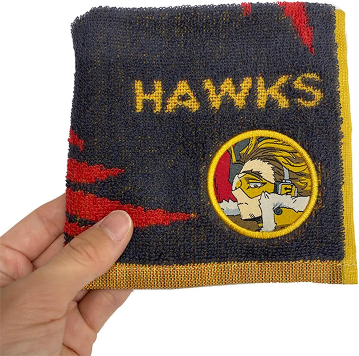 BANDAI Mini Towel My Hero Academia Hawks Hand Towel 100% Cotton Character Antibacterial Deodorant Present Gift Birthday 4385002500
