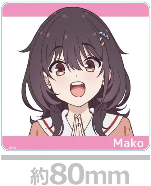 TV Anime "Days By, But Rice Uma" Acrylic Coaster (with Stand) Mako Kawaai