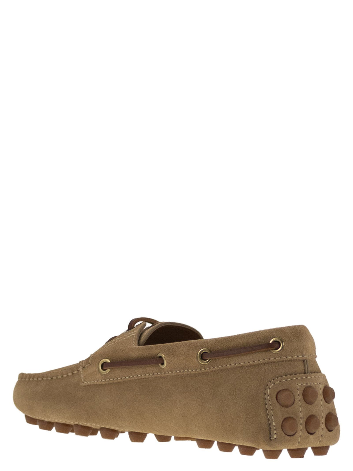 Tods トッド 'S ラバーバブルスエードボート - Image 4
