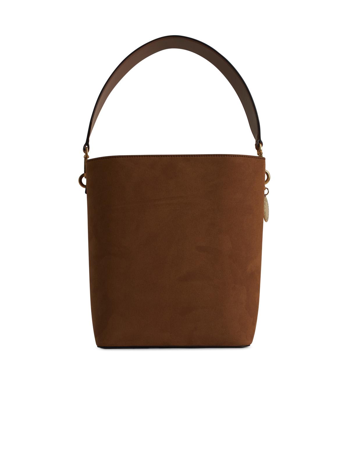 Stella Stella Mc Cartney 'Soft' Brown Suede Crossbody Bag - Image 4