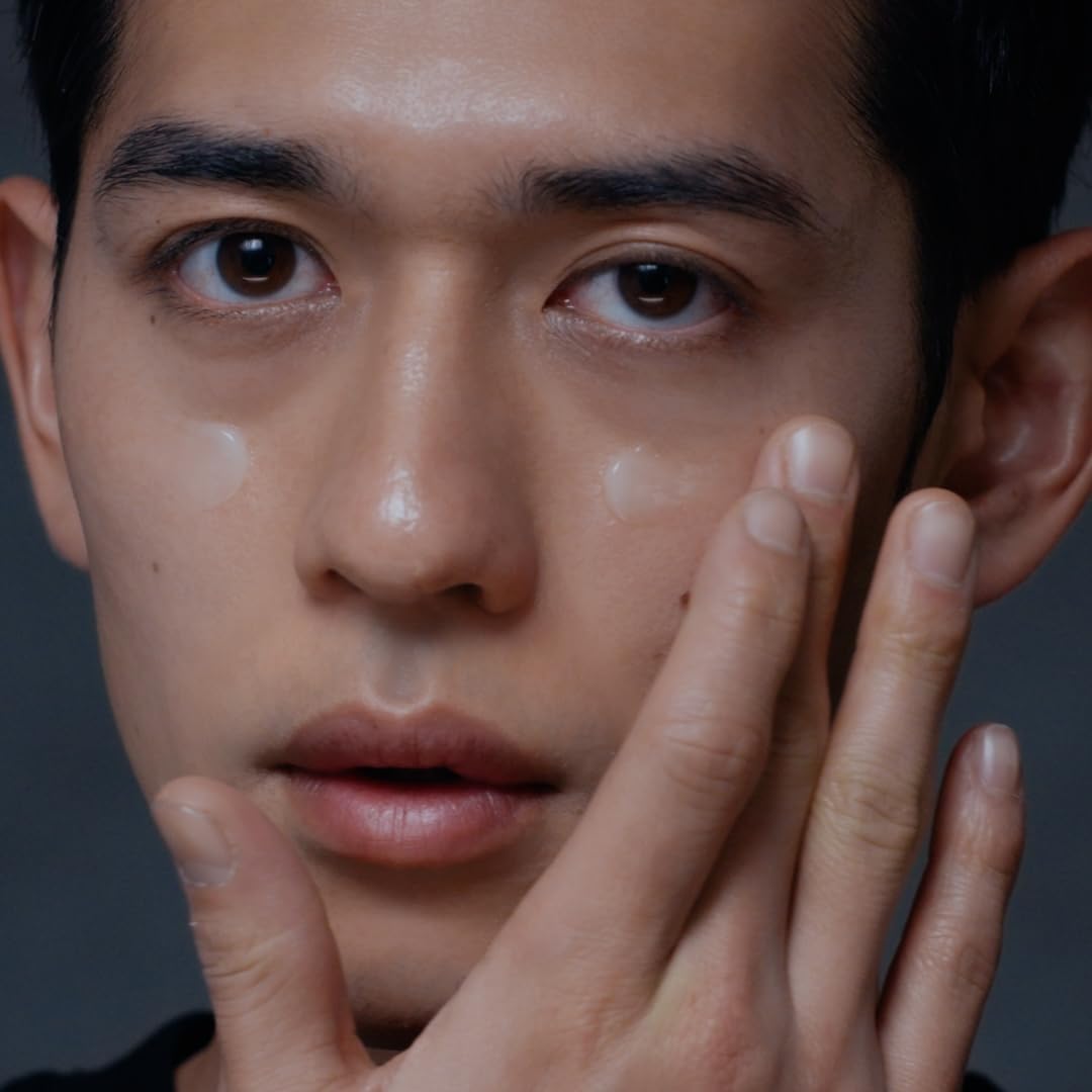 SHISEIDO MEN Total R Cream N Men's Cream / Men's Serum, Citrus and Bamboo Green Scent, Main Unit, 1.8 oz (50 g)