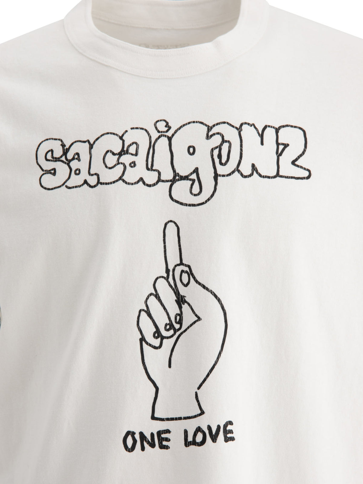 Sacai SACAI "SACAIGONZ" Tシャツ - Image 4