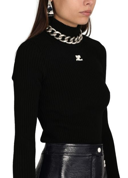 COURREGES Reedition ハイネックセーター - Image 4