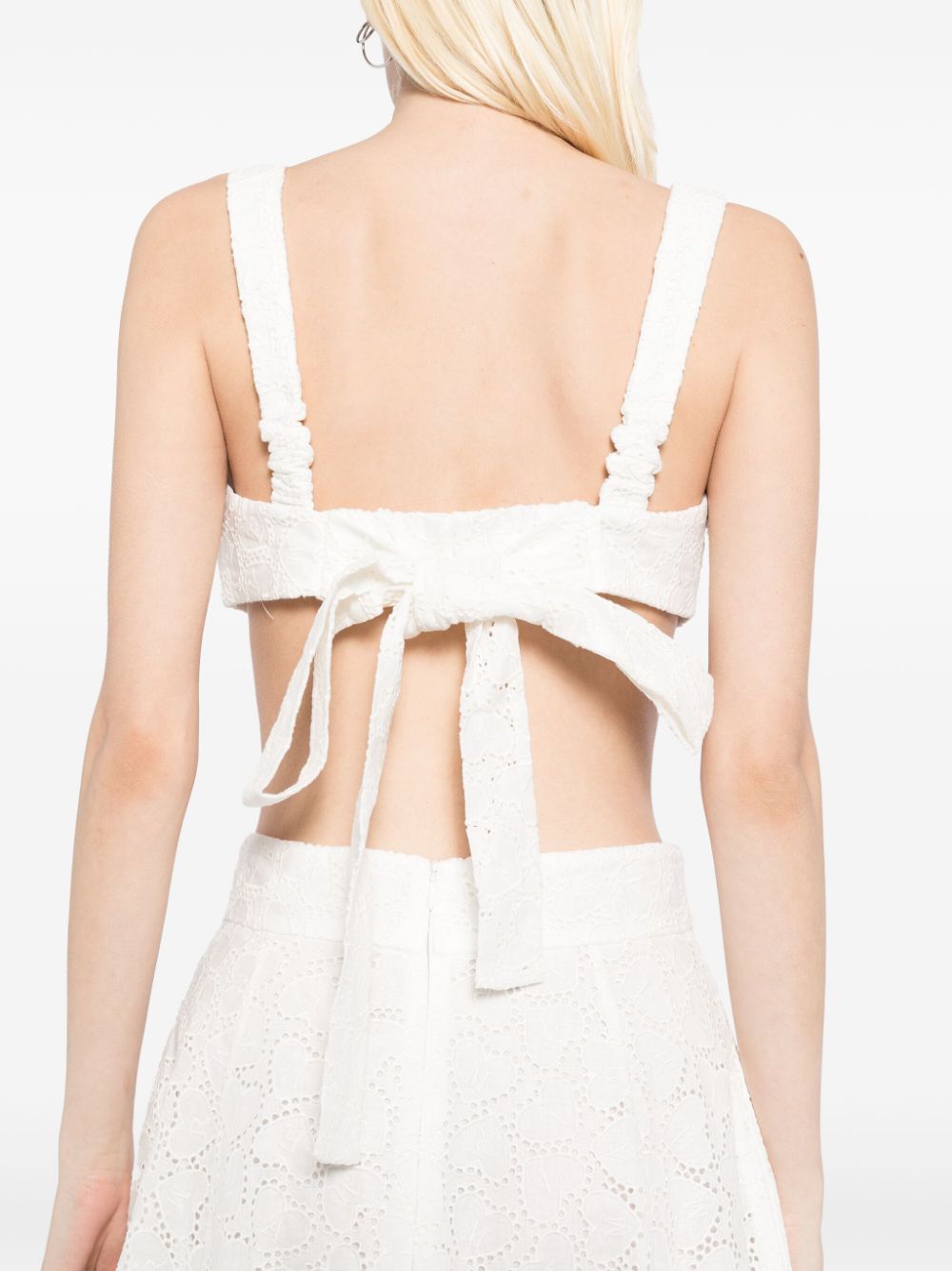 Zimmermann Zimmermann Crush Cotton Bralette - Image 4