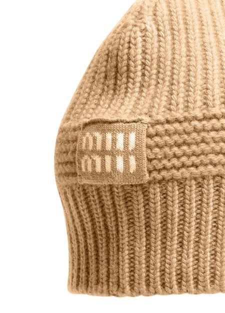MIU MIU Cashmere and wool beanie - Image 4