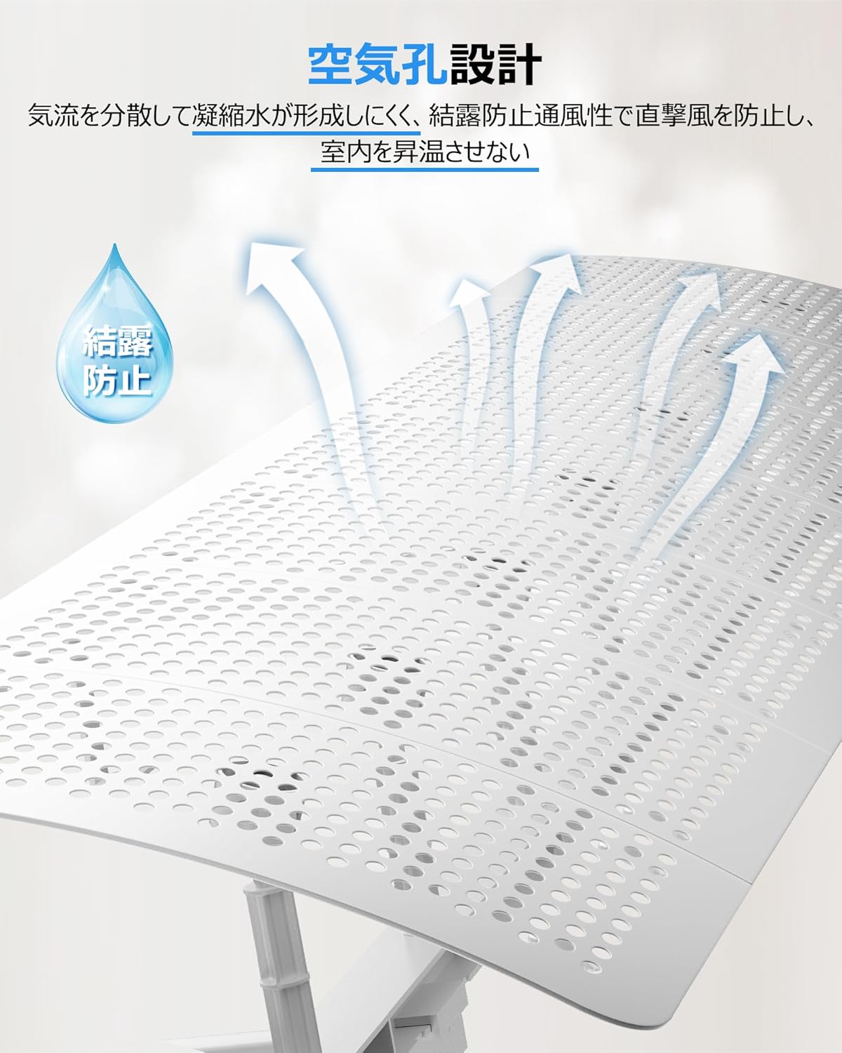 Air Conditioner Windbreak Air Conditioner Windbreak Cover Up-Down-Left-Right Wind Direction Adjustment Panel Wind Direction Vertical and Horizontal 180° Adjustment 7-Louver Design Wind Volume