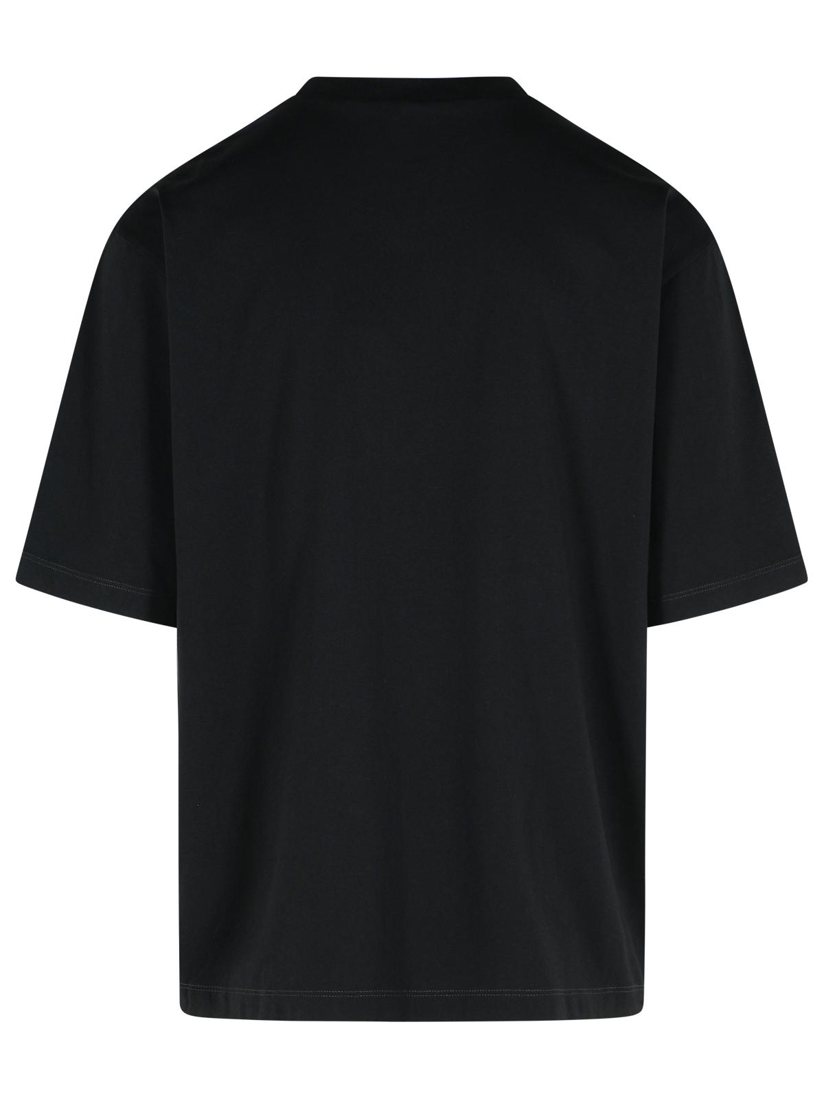 Dsquared2 Dsquared2 'Heritage' Black Cotton Tシャツ - Image 4