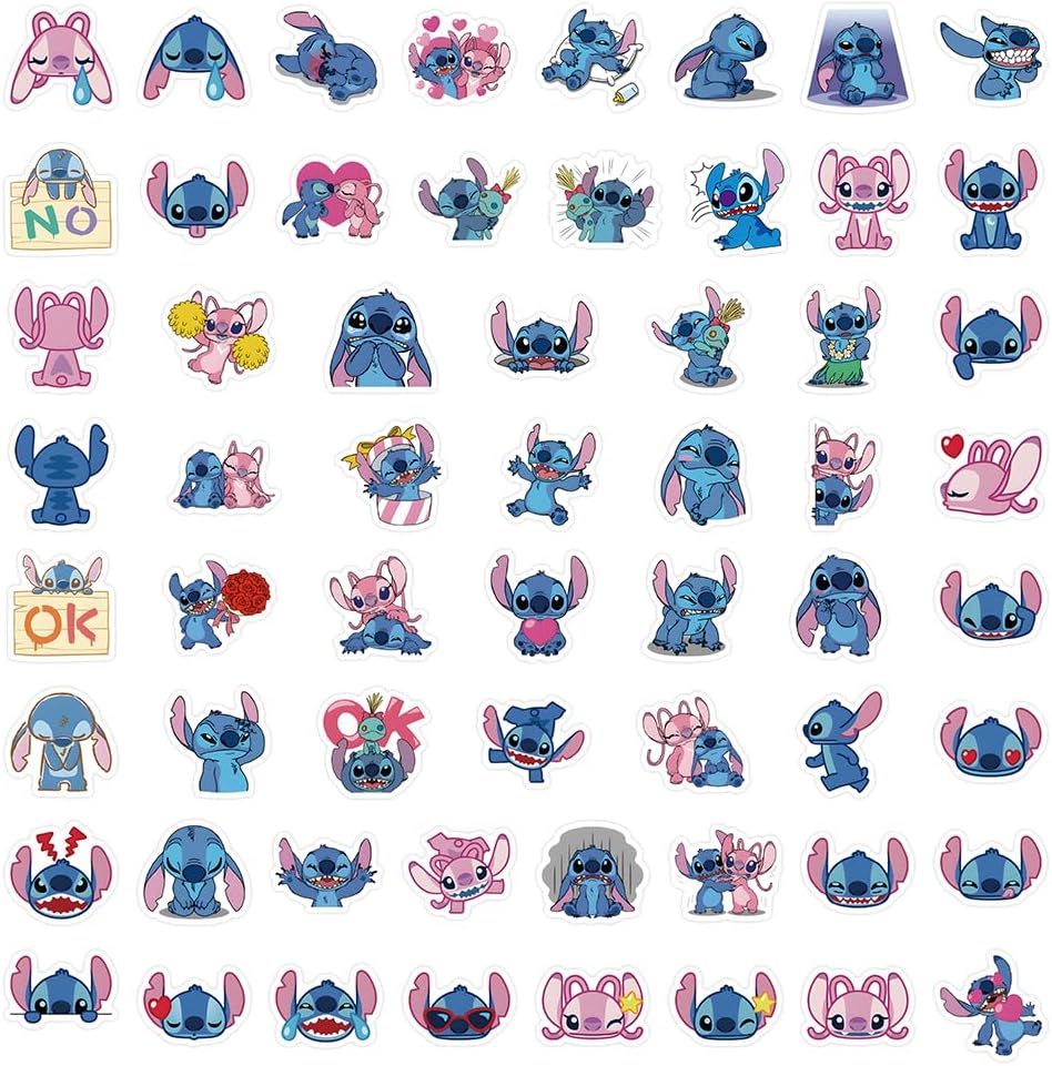 sanyuexiaozai Waterproof Fashionable Anime Stickers, High Definition Images, 2.0 - 2.8 inches (5 - 7 cm), Large Size, 120 Sheets, Cute, Notebook, Stickers, Students, DIY, Car, Motorcycle, Helmet, PC