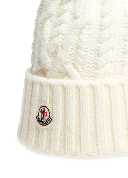 MONCLER Beanie with logo - Image 4