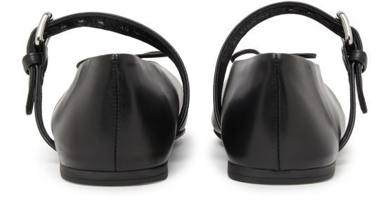 MIU MIU レザー バレリーナシューズ - Image 4