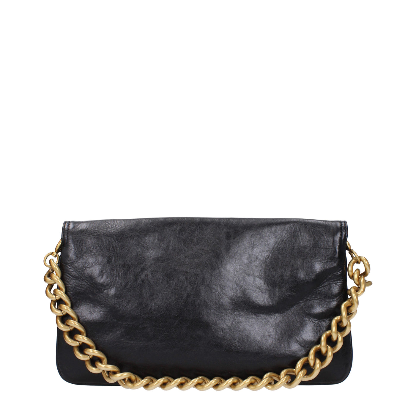 Balenciaga バレンシアガショルダーバッグフラップレザーブラック - Image 4