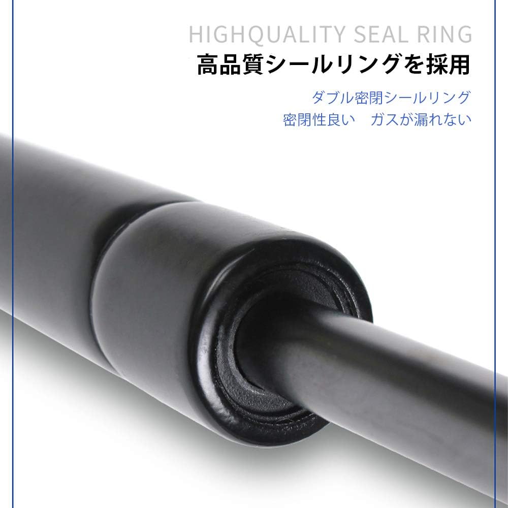 プリウス 30系 ZVW30 PHV ZVW35 リアゲートダンパー 68950-0W520 68960-0W330 バックドアダンパー リアハッチダンパー トランクダンパー 車検対応 交換用品 サポートダンパー 2本組 黒ノーマル [並行輸入品]