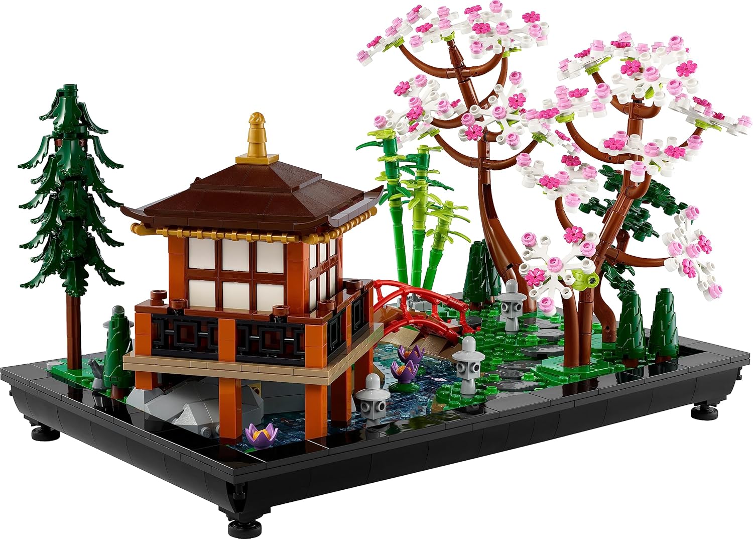LEGO Icon Zen Garden Toy Building Blocks, Birthday Present, Blocks, Mother's Day, Father's Day, Men, Women, Interior, Fashionable, Painting, Art, 10315