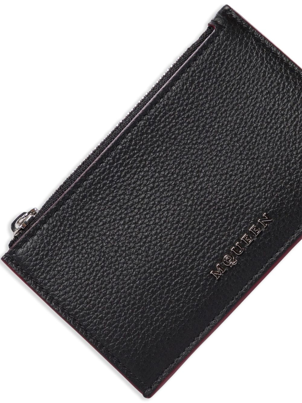 Alexander McQueen アレクサンダーMCクイーンスリングレザーカードケース - Image 4