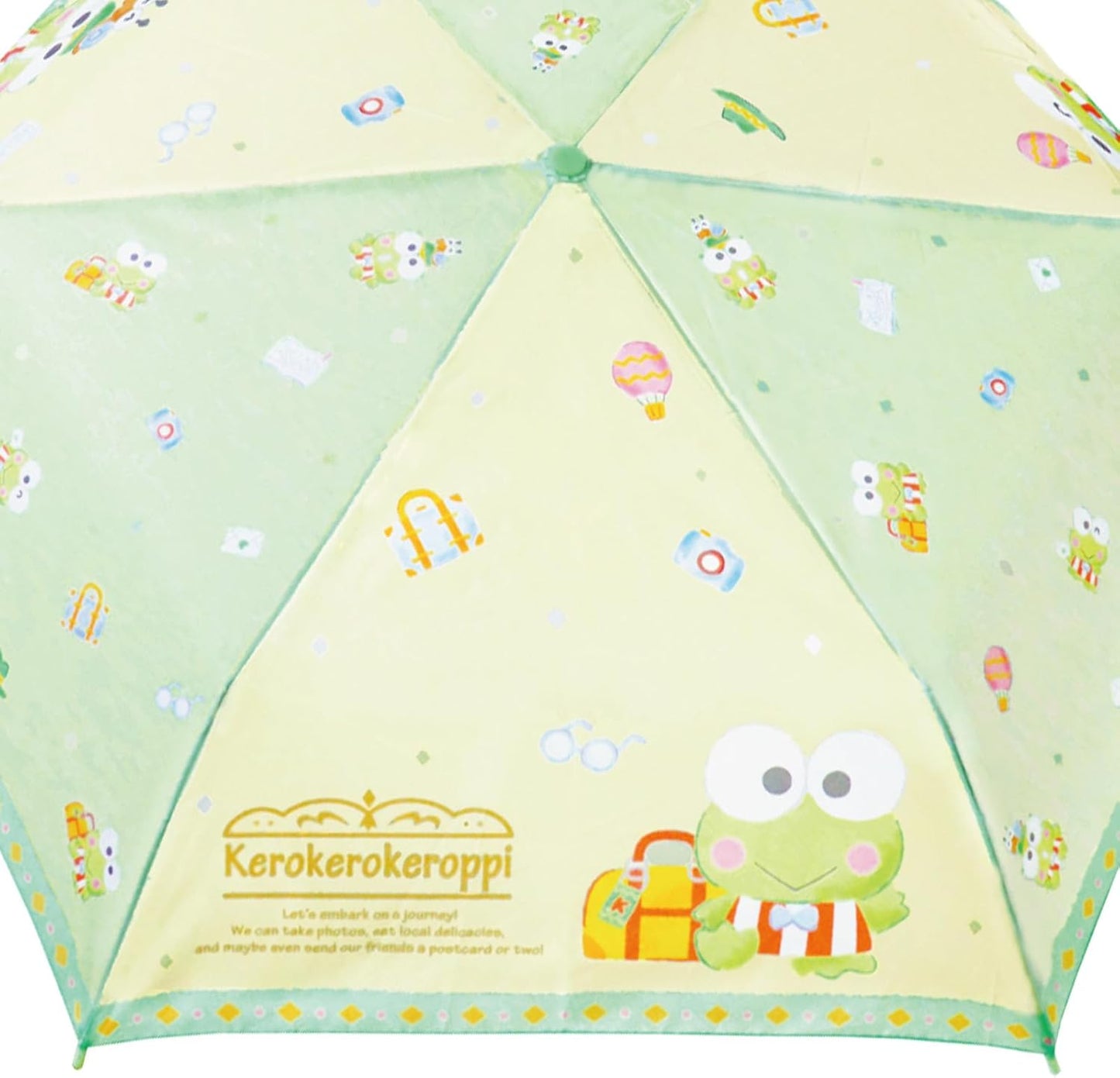 Jays Planning Character Folding Umbrella, 20.9 inches (53 cm) Ribs, KERO KERO KEROPPI