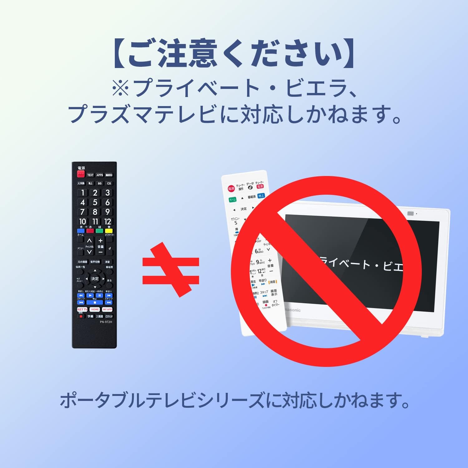 Panasonic Viera TV Remote Control (Pre-setd), Compatible with Panasonic Models, Easy to Use Buttons, Viera LCD TV, Universal Viera Replacement Remote Control, Lightweight Remote Control, Easy Remote Control