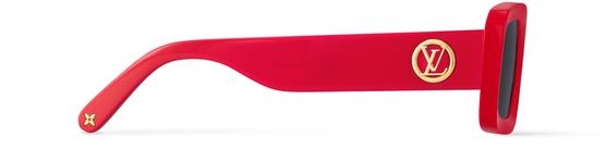LOUIS VUITTON 57th Street NYC Exclusive LV Circle Rectangle Sunglasses - Image 4