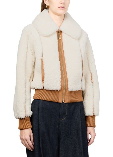 ZIMMERMANN Hypnotic shearling Bomber - Image 4
