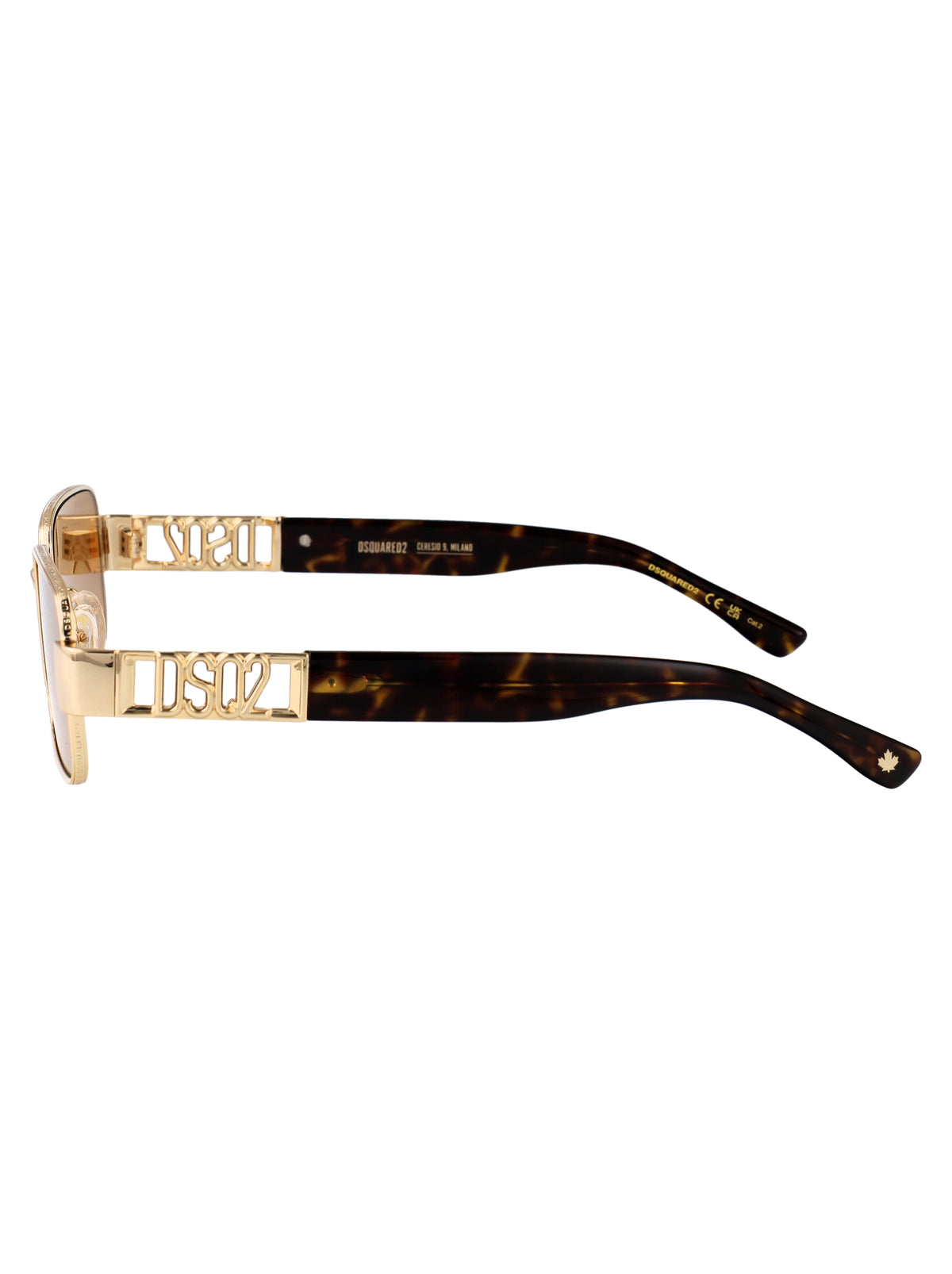 Dsquared2 Dsquared2 Squared Sunglasses D2 0156/S J5 G - Image 4