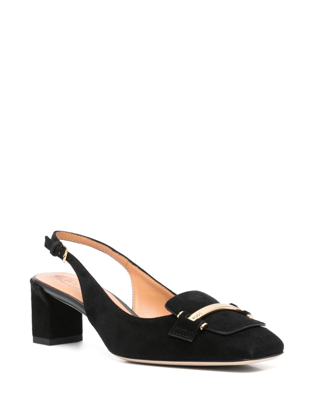 Tods トッド 'S 革のスリングバックポンプ - Image 4