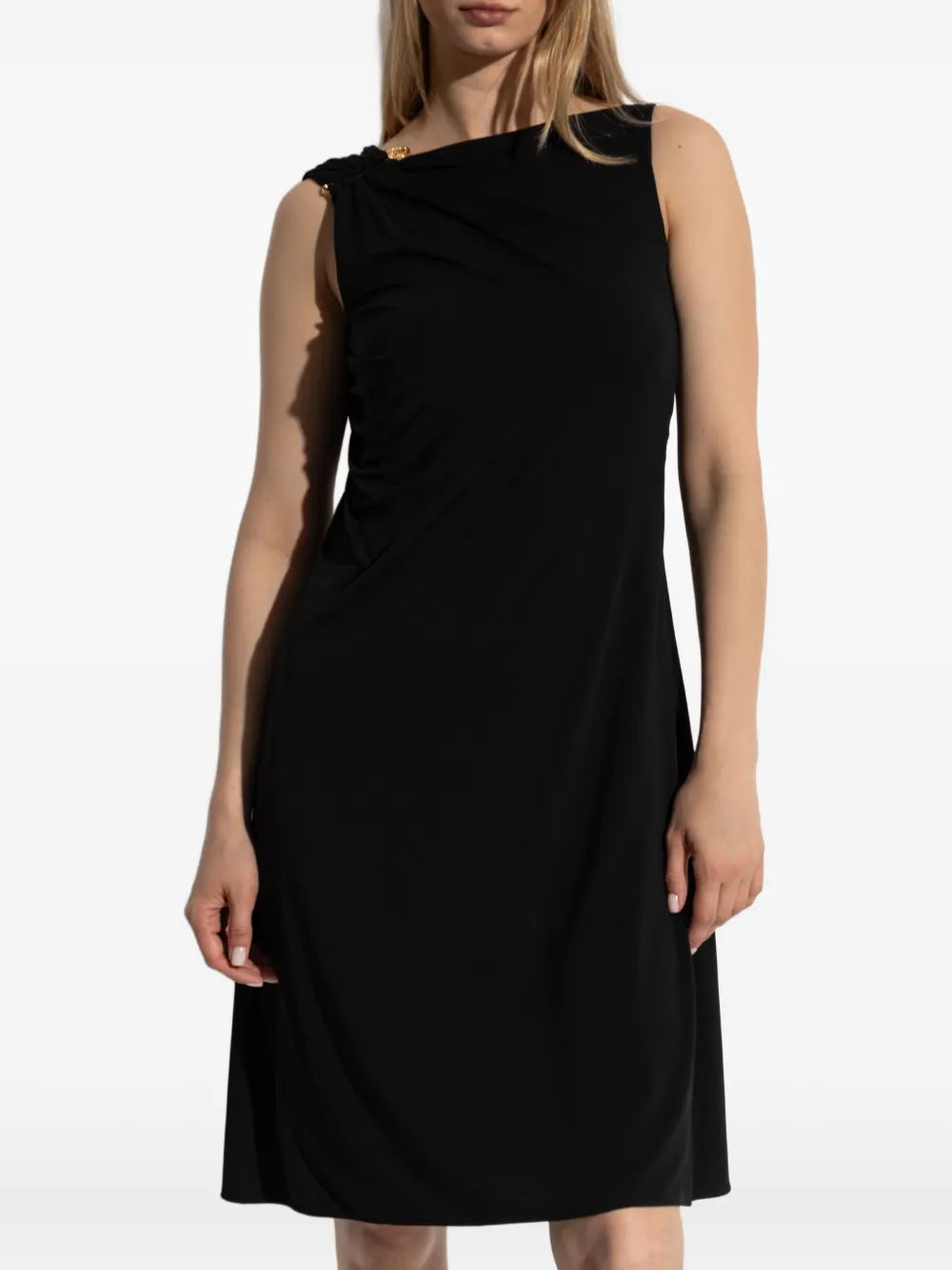 Versace フリル付きのヴェルサーチショートドレス - Image 4
