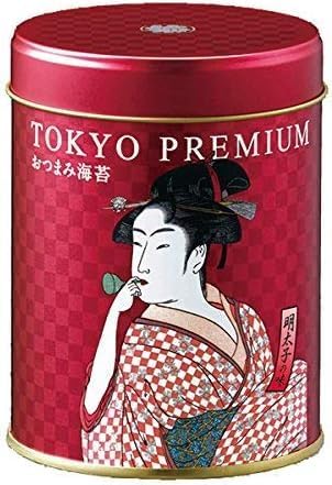 Yamamoto Seaweed Tokyo Premium Snacks, 2 Canned Assortment, 0.7 oz (20 g) Each