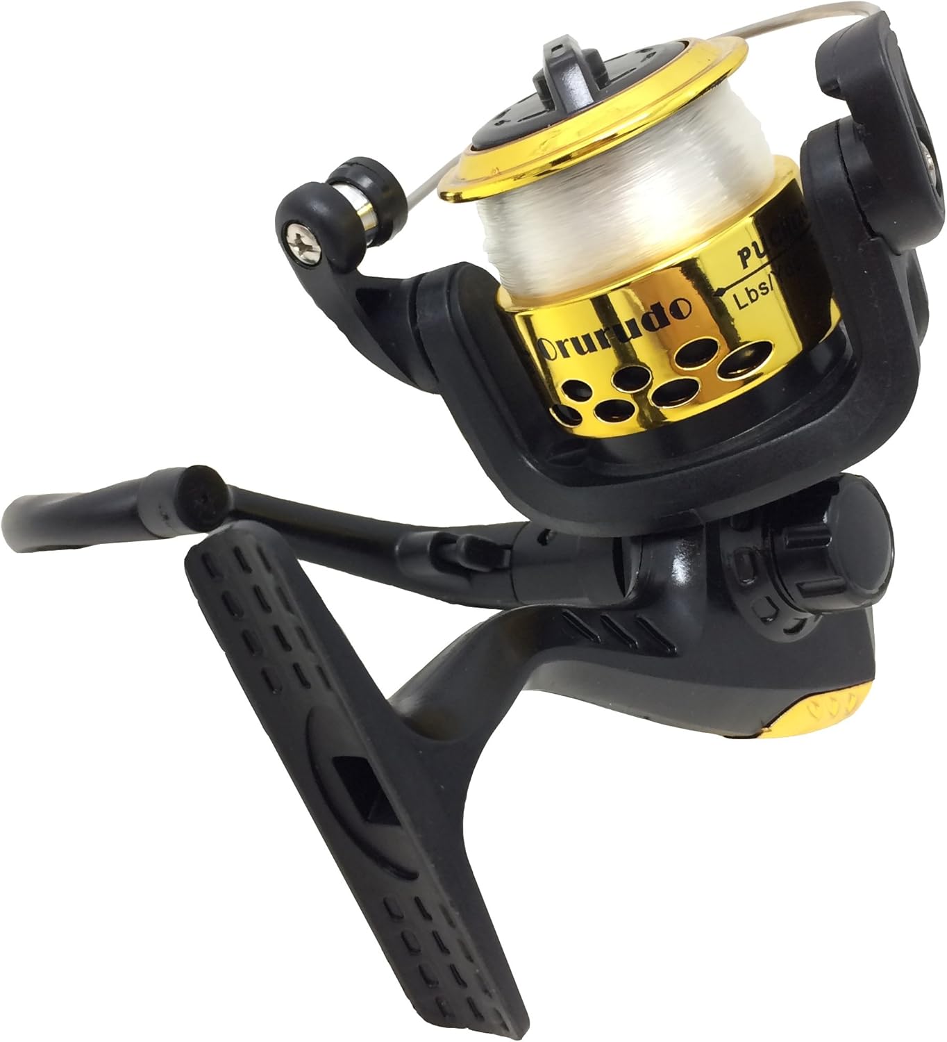 Orludo qb010100 Puchi200 Fishing Reel, 5.3 oz (150 g), Drag Force 14.3 lbs (6.5 kg), Family Fishing, Sabiki, Perfect for Easy Fishing, Easy to Use with Thread, Spining Reel 5 Colors
